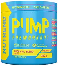 Pump, fructe tropicale, 225 g, Nutrend