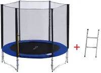 Trambulină cu plasă exterioara și scara Byox - 8FT, 244 cm