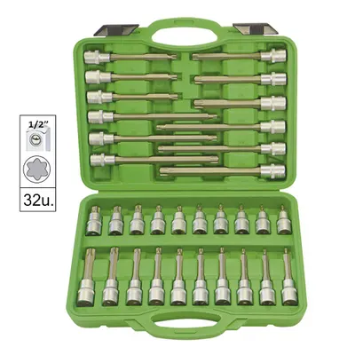 Trusa Capete Tubulare Torx Pentru Suruburi Cu 32 Piese Jbm