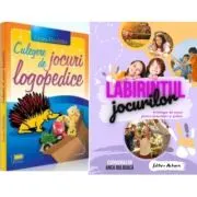 Pachet culegere si antologie de jocuri logopedice pentru prescolari si scolari
