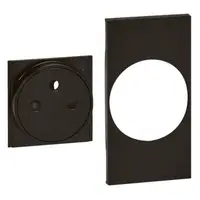L.NOW - placa priza FR/BE plata 2M NEGRU