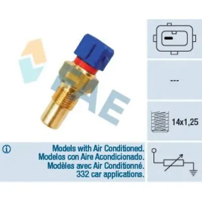 Senzor, temperatura chiulasa FAE 32290