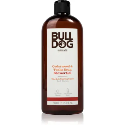 Bulldog Cedarwood and Tonka Bean Gel de duș pentru bărbați 500 ml