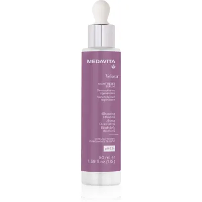 Medavita Velour Night Reset Serum ser revigorant pentru față și scalp 50 ml