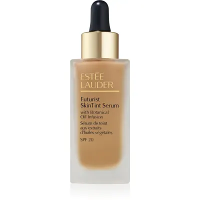 Estée Lauder Futurist SkinTint Serum Foundation With Botanical Oil Infusion SPF 20 machiaj de îngrijire SPF 20 culoare 3W1 Tawny 30 ml