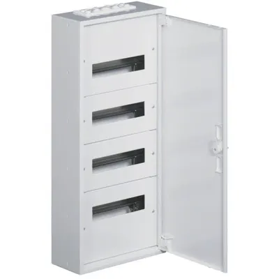Tablou metalic aparent 48 (4x12) module Hager FW412W