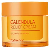FarmStay Calendula Cremă calmantă pentru față, 80 ml