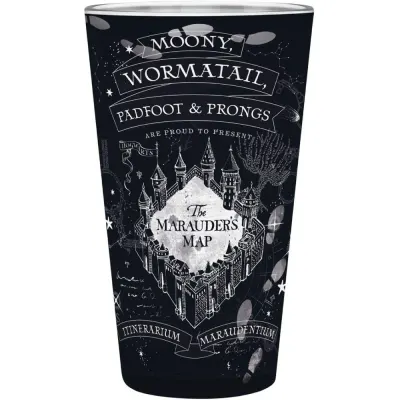 Pahar Mare Harry Potter - 400ml - Marauder's Map