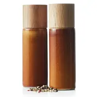 Set de râșnițe de sare și piper chihlimbar 2 buc. din ceramică Gastro Amber – Bitz