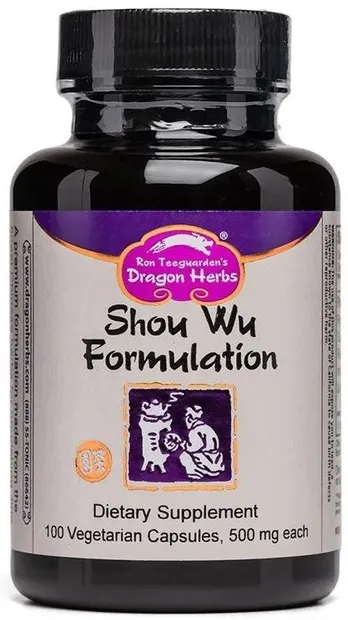 Shou Wu Formulation, 100 capsule vegetariene, Dragon Herbs