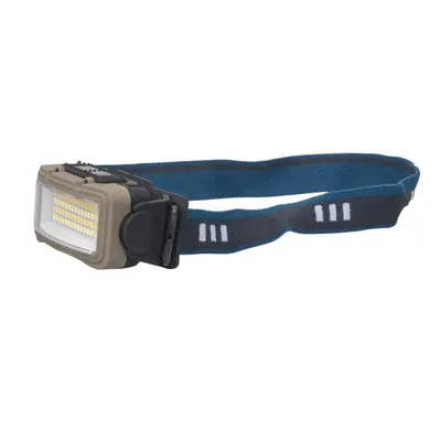 Lanterna Cap W6104A, USB, 8 Moduri Iluminat, Gri