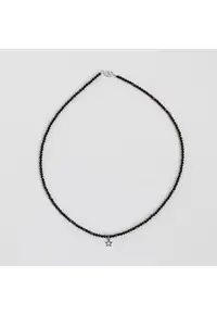 Colier handmade din spinel - cu accesorii argint925