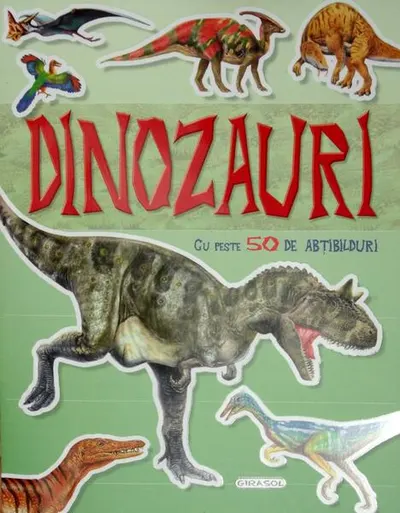 Caută și lipește - Dinozauri - Paperback