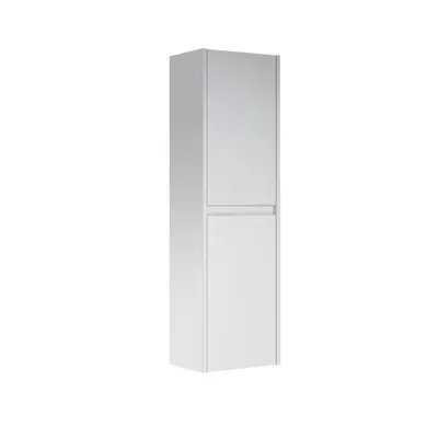 Dulap baie suspendat Orka Lisbon alb 40x138 cm