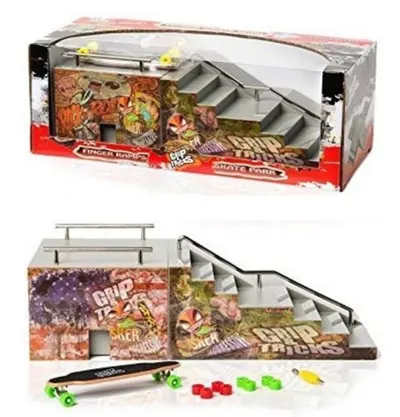 Jucarie pentru degete Grip&Trick - Rampa pentru skateboard