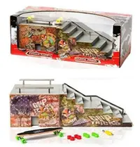 Jucarie pentru degete Grip&Trick - Rampa pentru skateboard