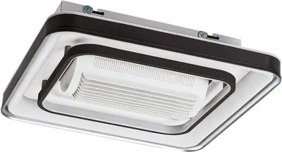 Plafoniera LED cu ventilator Rabalux - Aireon 71341, 50W, negru-alb