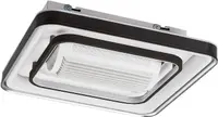 Plafoniera LED cu ventilator Rabalux - Aireon 71341, 50W, negru-alb
