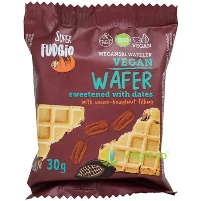 Napolitana cu Cacao si Alune de Padure Indulcita cu Curmale Ecologica/Bio 30g