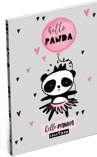 Agenda Lizzy Card - Hello Panda, format A7