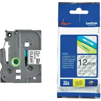 Casetă Brother - TZe-131, pentru P-Touch, 12mm, 8m, Black/Clear