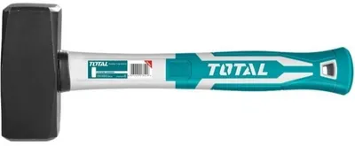 Ciocan de zidărie TOTAL - 1 kg, mâner din fibră de sticlă