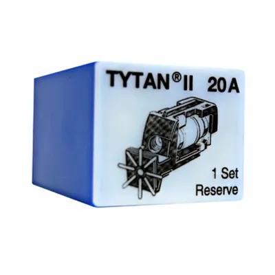 Set portfuzibile TYTAN II+cutie şi indic. fuziune-D0/3x20A