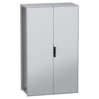 Dulap modular, cu montaj pe pardoseala, PanelSeT SFN, din otel decarbonizat(verde), 2000x1200x600mm, IP55, 2 usi
