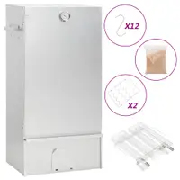 Gossi afumatoare cuptor/gratar, generator fum rece, otel galvanizat