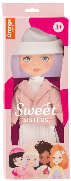 Orange Toys Sweet Sisters Sweet Sisters Set de îmbrăcăminte pentru păpuși - Jachetă roz