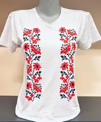 Tricou cu imprimeu traditional Alexis 10
