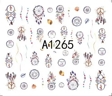Tatuaj pe Baza de Apa Unghii - A1265