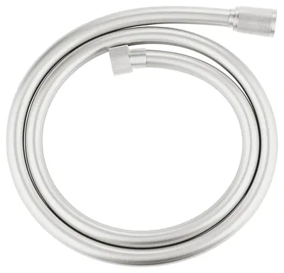 Furtun dus Grohe SilverFlex, 1/2'' x 1/2'', 1.25 m, mat, otel satinat, 28362DC1