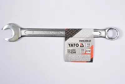 Cheie Combinata Satinata 15Mm