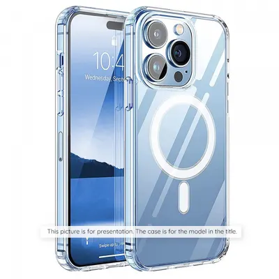 Husa MagSafe pentru Apple iPhone 17, Techsuit, Pro, Transparenta