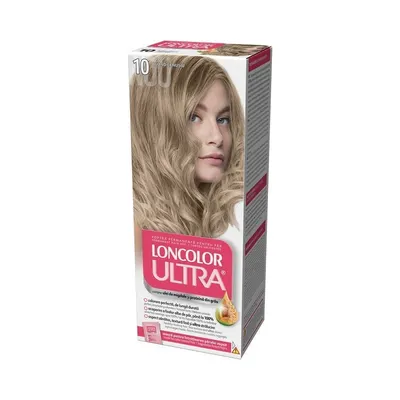 Vopsea de Par Permanenta Loncolor Ultra 10 Blond Cenusiu, 100 ml