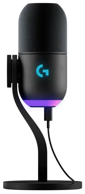 Microfon Logitech - Yeti GX, negru