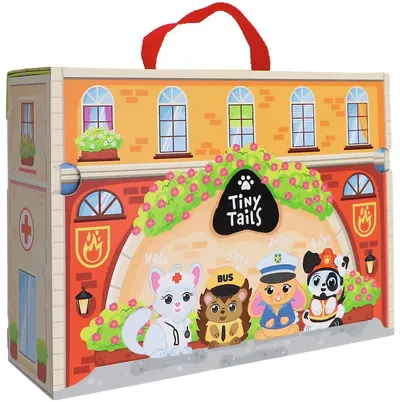 Set de joacă Trefl Tiny Tails - Orașul animalelor