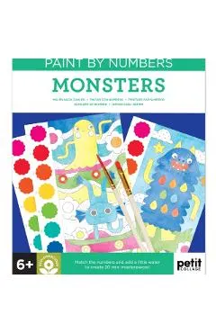Paint by Numbers: Monsters -