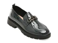 Mocasini PASS COLLECTION bleumarin, X400008, din piele naturala lacuita