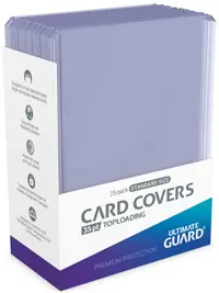Protecții pentru cărți de joc Ultimate Guard Card Covers Toploading 35 pt Clear (25 buc)