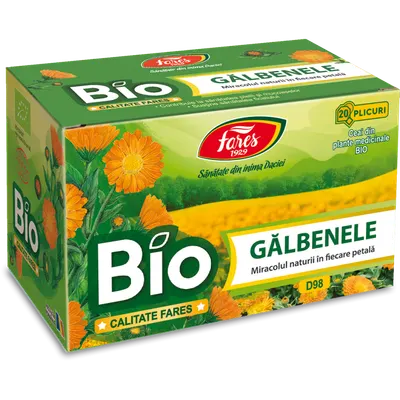 Ceai Galbenele BIO, Fares | 20 plicuri