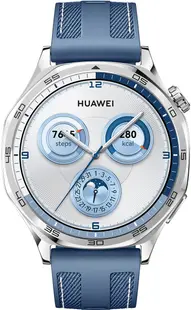 Smartwatch Huawei - Watch GT 5, 1,43'', 46 mm, Silver/Blue Nylon
