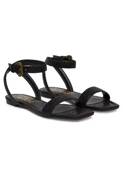 Sandale - piele - negru