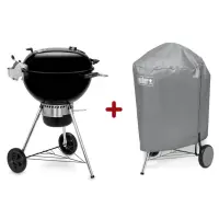 Starter Pack Weber - Gratar carbuni Master-Touch GBS Premium E-5770 de 57 cm