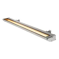 Corp iluminat de perete, aplica, lumini Vano WING perete arenelor gri exterior, cu LED-uri, 3000K, gri-argintiu, W / H / D 119,5 / 6,5 / 20,5 cm,