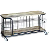 Gossi comoda tv din lemn de mango, 100x40x45 cm