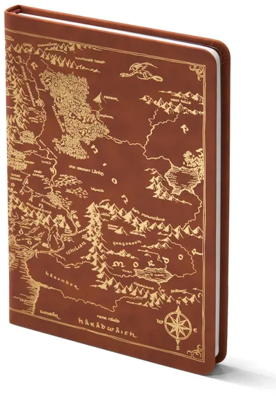 Agenda The Noble Collection Movies: The Lord of the Rings - Map of Middle-Earth