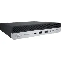 Calculator Sistem PC Refurbished HP EliteDesk 800 G5 Mini PC, Intel Core i5-9500T 2.20 - 3.70GHz, 16GB DDR4, 256GB SSD