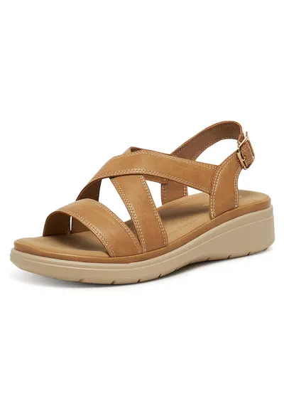 Sandale dama maro - textil